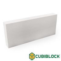 Егорьевские газобетонные блоки CubiBlock D600 625х125х250 перегородочные