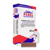 Затирка для брусчатки PEREL RodStone Шов-литой коричневый 25 кг