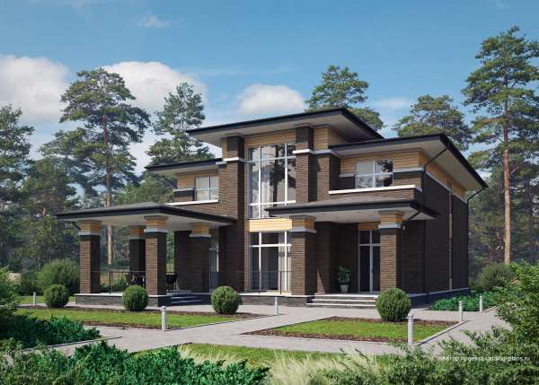 Облицовочный кирпич Plinfa Cassia Микс 1811 рифленый