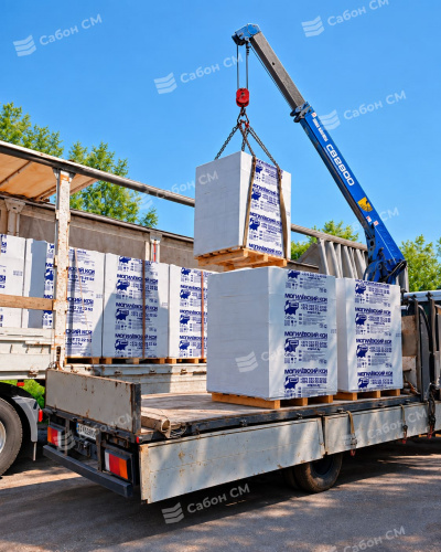 Газосиликатные блоки Могилевский КСИ D700 625х175х250 перегородочные